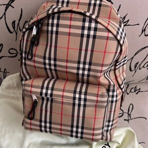 Vintage Burberry Backpack